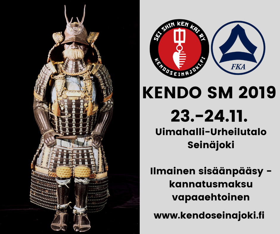 Katsomaan kisoja – Kendo SM 2019 23.-24.11. Seinäjoella