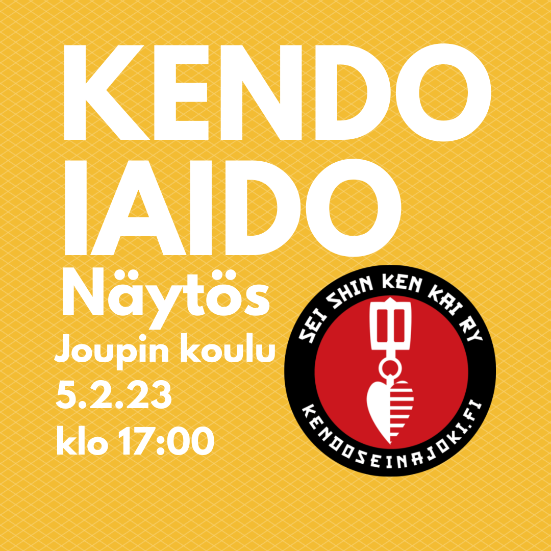 Kendo ja iaido näytös 5.2.23